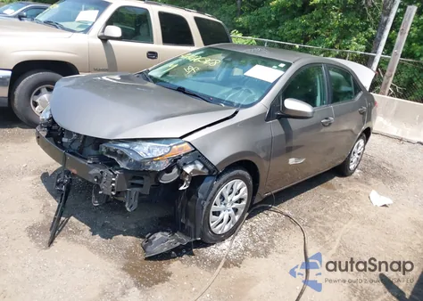 2017 Toyota Corolla Le из США, поврежденный, VIN 2T1BURHE8HC759644